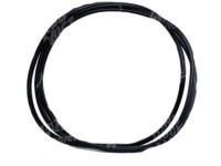 Toyota 75573-60030 Moulding, Back Window, Outside, Rear