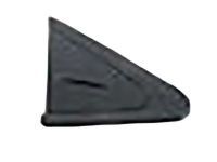 Toyota 60117-02210 Corner Trim, Black, Upper Passenger Side