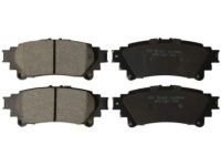 Toyota 04466-47050 Pad Kit, Disc Brake, Rear