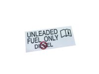 Toyota 74559-20140 Label, Fuel Information