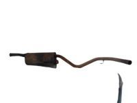 Toyota 17405-07010 Muffler & Pipe, Rear