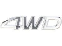 Toyota 75441-0C010 Nameplate, Rear
