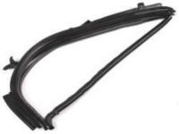 Toyota 62314-02010-B1 Trim, Front Door Opening, Driver Side BLACK