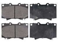 Toyota 04465-60120 Pad Kit, Disc Brake, Front