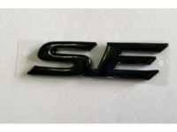 Toyota 75443-06D00 Nameplate, Black, Rear