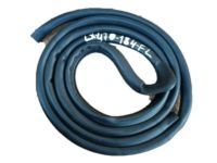 Toyota 62312-60080-A0 Weatherstrip, Front Door Opening Trim, Driver Side GREY