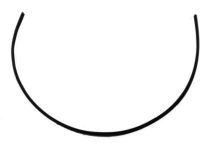 Toyota 53851-04030 Cover Extension Pad, Front