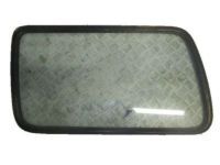 Toyota 62712-60020 Glass, Quarter Window, Driver Side
