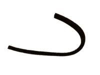 Toyota 52541-02020 Bumper Cover Protector, Front