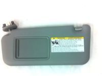 Toyota 74320-42501-B2 Sunvisor, Gray, Driver Side