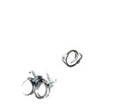 Toyota 96112-10180 Clamp (For Vacuum Check Valve)
