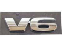 Toyota 75473-04050 Nameplate, Dark Chrome, Rear
