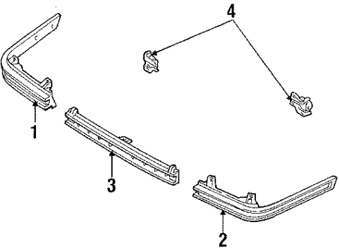Toyota 53111-12840 Grille