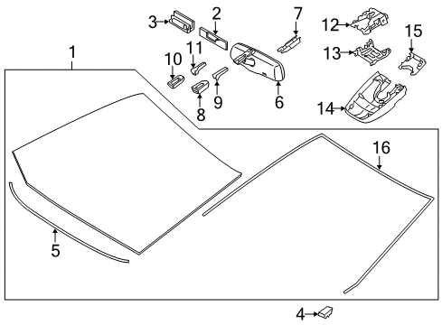 Toyota 88625-33120 In-Car Sensor