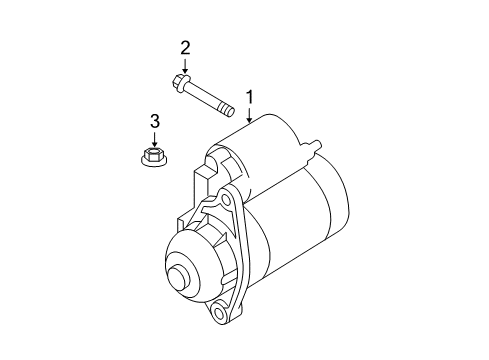 2009 Scion tC Starter Diagram
