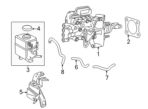 2016 Toyota RAV4 Dash Panel Components Diagram