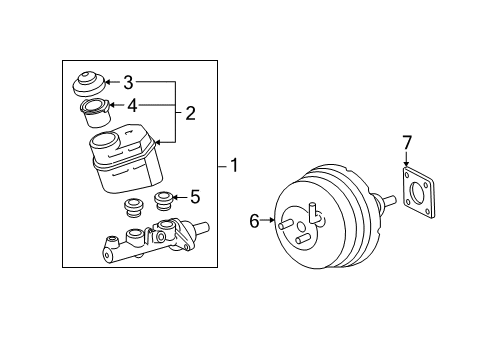 2005 Toyota Avalon Dash Panel Components Diagram