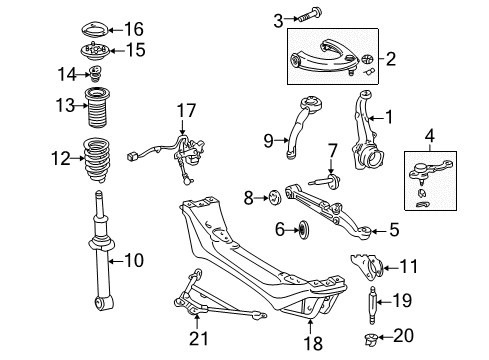 Nut, Flange Diagram for 90178-12011
