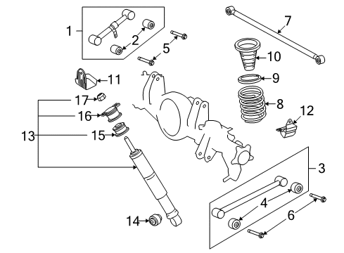 Nut, Lock Diagram for 90177-16001