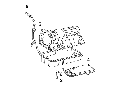 2005 Toyota Sequoia Transmission Diagram