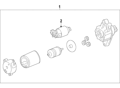 2022 Toyota Corolla Starter Diagram