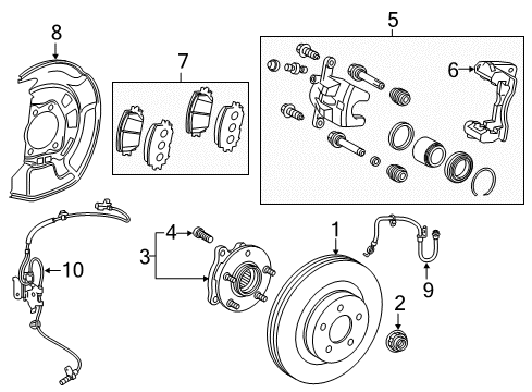 2016 Scion iM Modulator Valve Diagram for 44050-12D70
