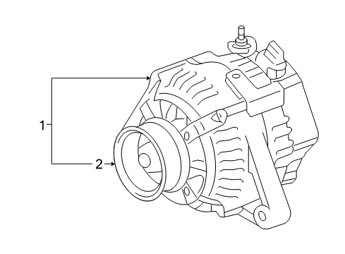 2014 Toyota Venza Alternator Diagram