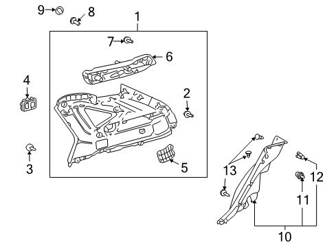 Screw, Tapping Diagram for 90080-16096