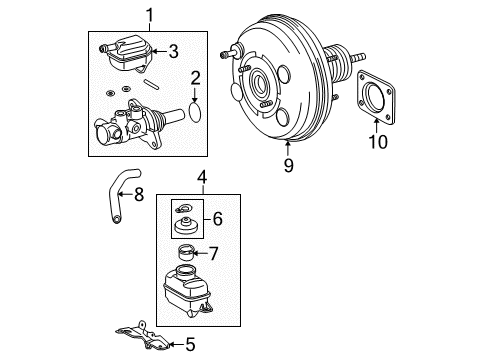 2012 Toyota Highlander Dash Panel Components Diagram