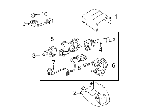 2005 Toyota Land Cruiser Switches Diagram