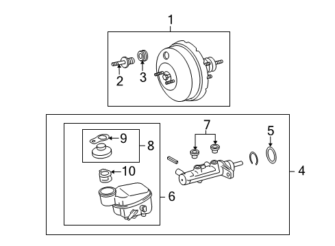 2009 Scion xD Dash Panel Components Diagram