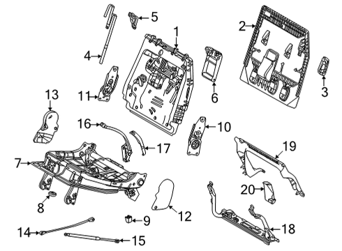 2022 Toyota Sienna Third Row Seats Diagram