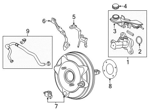 2016 Scion iA Dash Panel Components Diagram