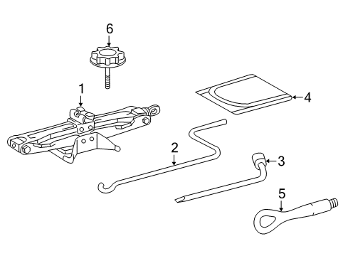 Hook Assembly, Front Diagram for 51961-48070