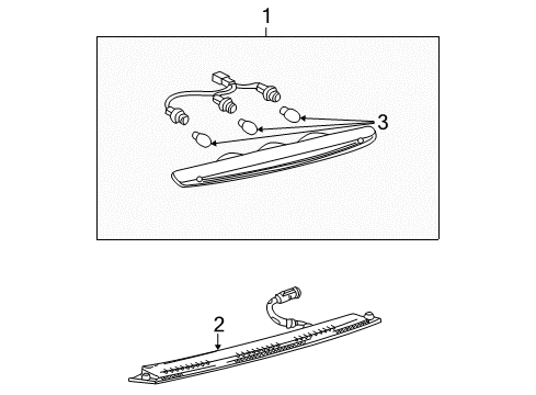 2005 Toyota Sequoia Bulbs Diagram
