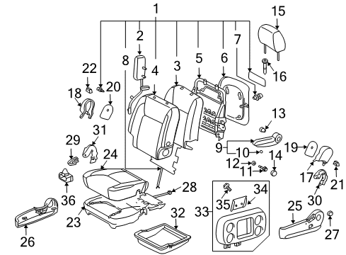 2004 Toyota Sienna Heated Seats Diagram