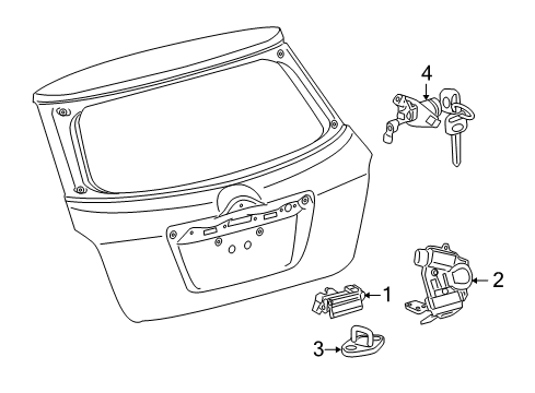 2012 Toyota Matrix Lift Gate Diagram