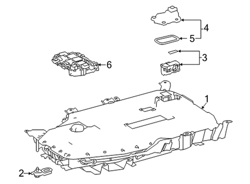 2023 Toyota RAV4 Prime Battery Diagram