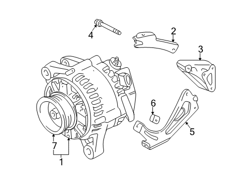 1997 Toyota Camry Alternator Diagram
