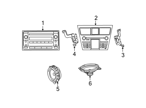 2009 Toyota Yaris Sound System Diagram