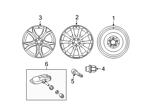 2014 Toyota Venza Wheels Diagram