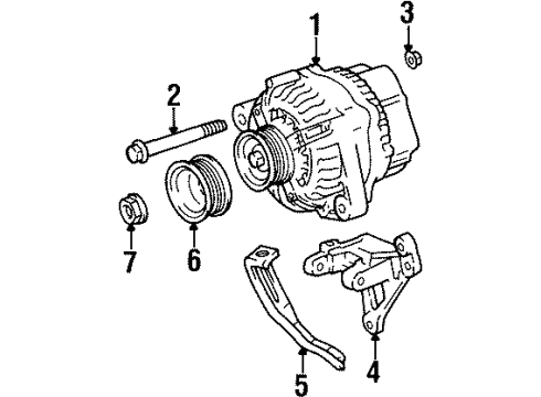 1998 Toyota Celica Alternator Diagram