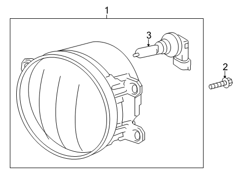 2014 Toyota Corolla Bulbs Diagram