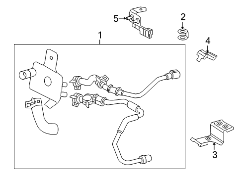 2016 Toyota RAV4 Trans Oil Cooler Diagram