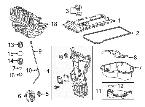 2017 Toyota Highlander Intake Manifold Diagram