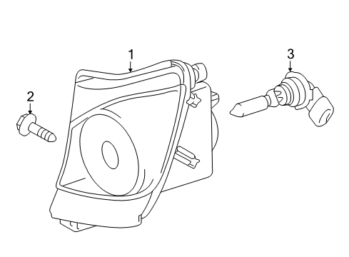 Bolt, With Washer Diagram for 90119-06146