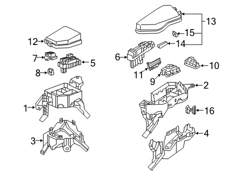 2023 Toyota RAV4 Prime Fuse & Relay Diagram
