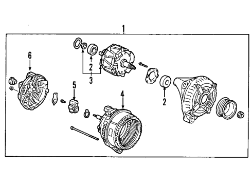 2005 Toyota Avalon Alternator Diagram