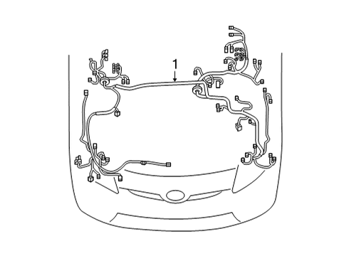2018 Toyota Mirai Wiring Harness Diagram