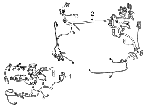2022 Toyota Corolla Cross Wiring Harness Diagram